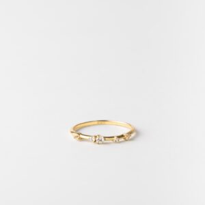 Starscape White Sapphire Ring