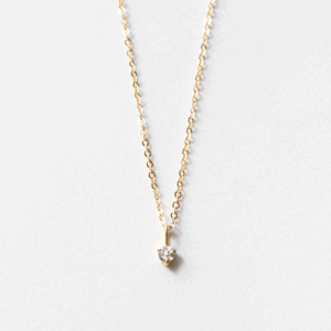 Aura Birthstone Charm Necklace