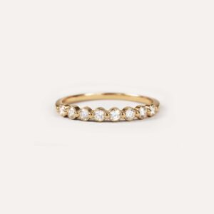 Grand Luminary White Sapphire Ring
