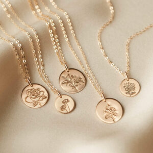 Birth Flower Necklace
