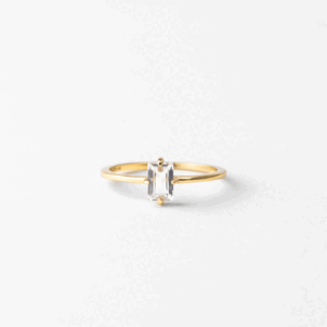 Gold Grand Baguette Ring